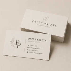 Custom Matte Business Cards